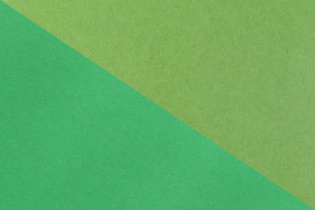Green art paper with layer background,Top view of paper backdrop.の写真素材