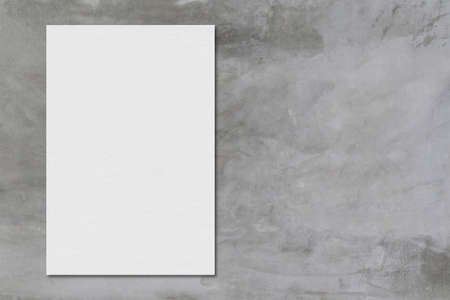 Gray art paper on a concrete background for design in your work concept.の写真素材
