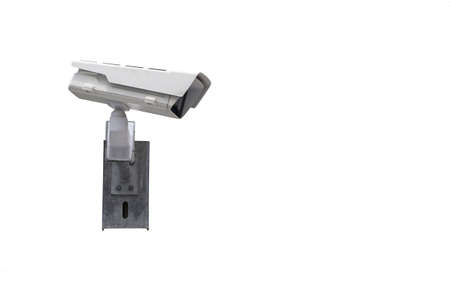 CCTV Camera tool isolated on white background and have clipping paths,Equipment for security...