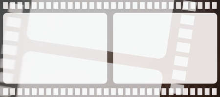Old film texture background,film camera frame for art design in your work.の写真素材