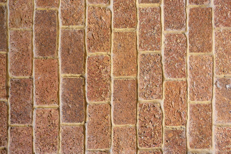 Surface of brown old brick wall background for design in your work Texture backdrop concept.