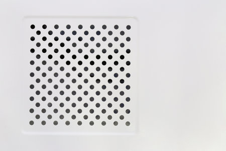 Texture and pattern of white computer case for design in technology concept of computer equipment.の写真素材