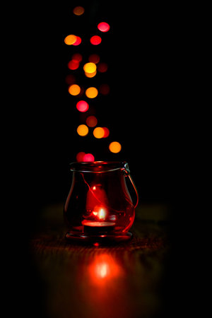 Candle Lightの写真素材