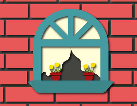 Windowのイラスト素材