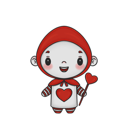 Cute Card Manの写真素材