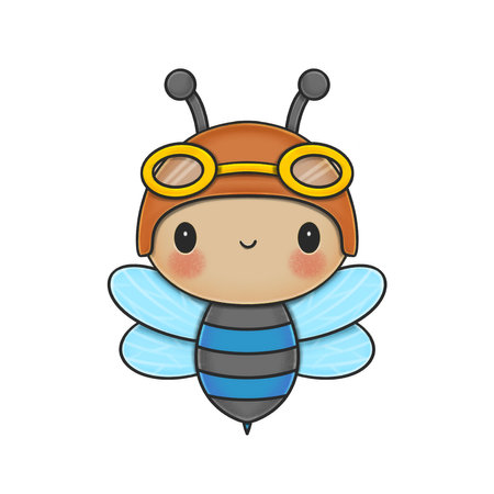 Blue Banded Beeの写真素材