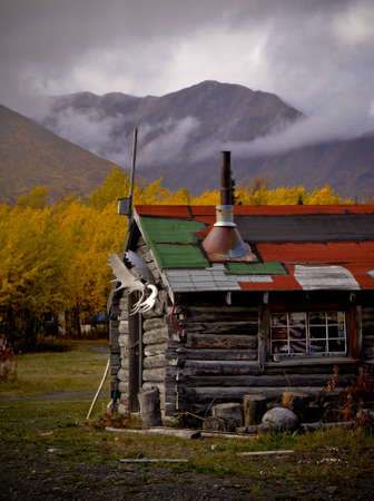 Yukon Indian Cabinsの写真素材