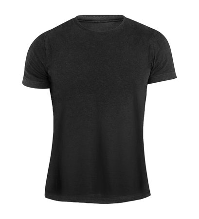 T-shirt mockup isolated on white background, sweatshirt, long sleeve, polo shirtの写真素材