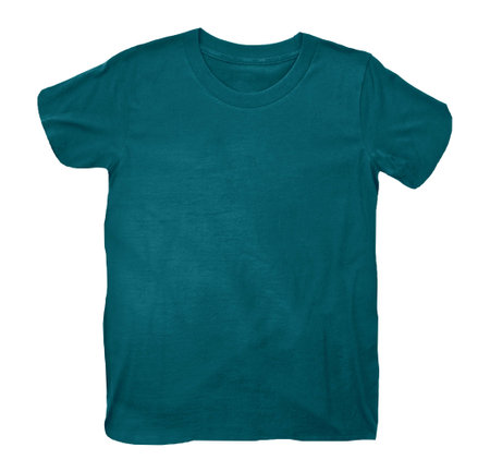 T-shirt mockup isolated on white background, sweatshirt, long sleeve, polo shirtの写真素材