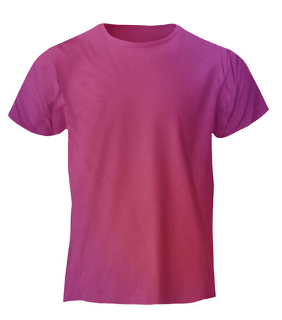 T-shirt mockup isolated on white background, sweatshirt, long sleeve, polo shirtの写真素材