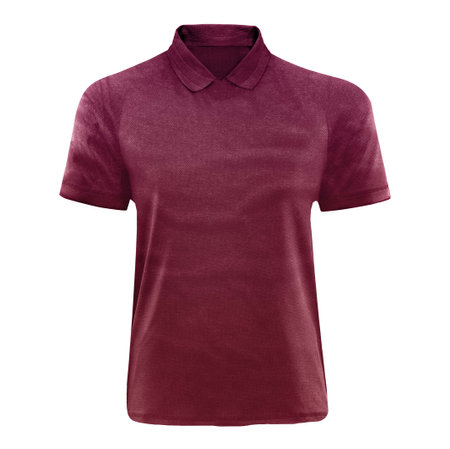 T-shirt mockup isolated on white background, sweatshirt, long sleeve, polo shirtの写真素材