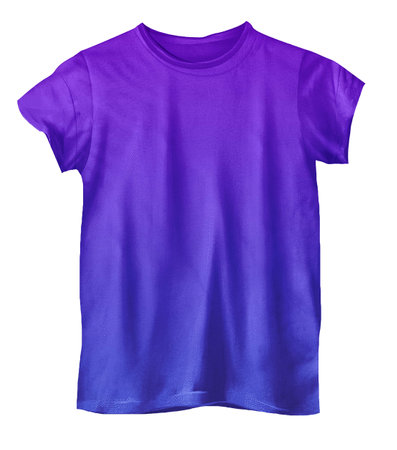 T-shirt mockup isolated on white background, sweatshirt, long sleeve, polo shirtの写真素材