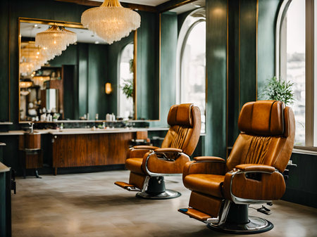 luxury hair salonの素材