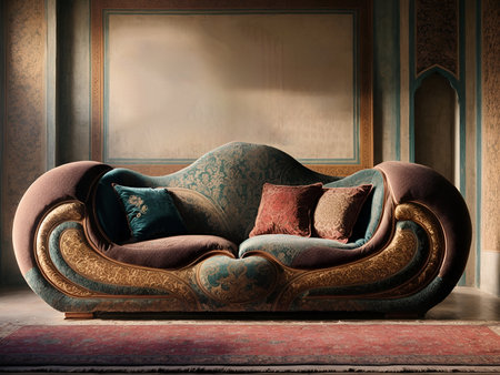 Sofa in Arabic styleの素材