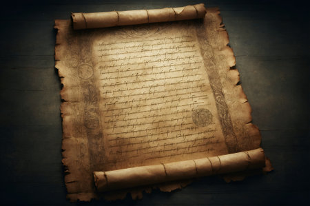 an ancient paperの素材