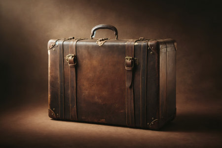 a very old suitcaseの素材