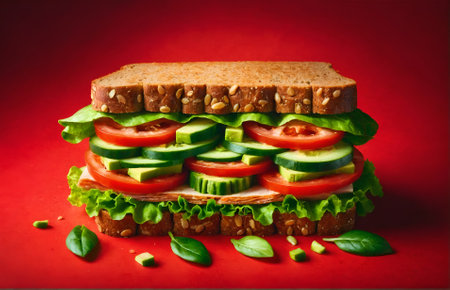 a healthy sandwichの素材