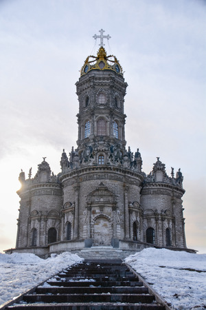 Church Znamenya Bogorogitsy in moscow regionの写真素材