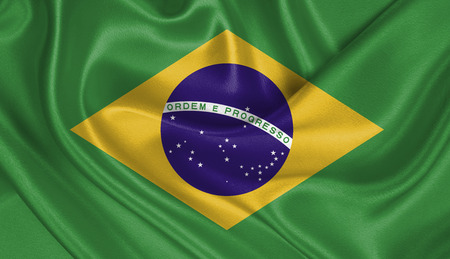 Flag of Brazilの写真素材