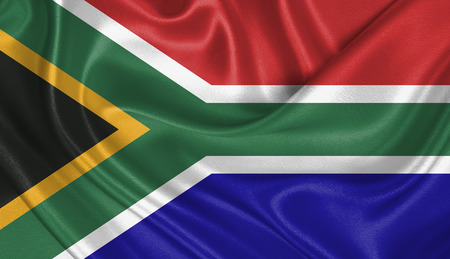 Flag of South Africaの写真素材