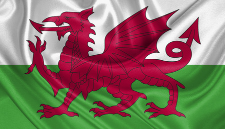 Flag of Walesの写真素材