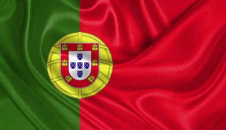 Flag of Portugalの写真素材