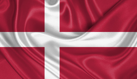 Flag of Denmarkの写真素材