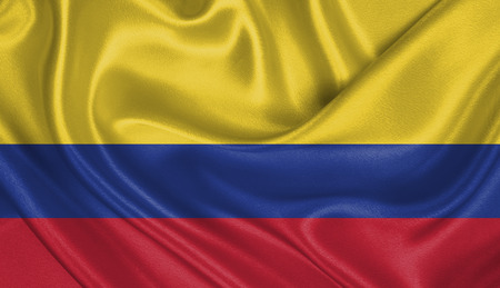 Flag of Colombiaの写真素材