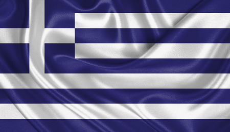Flag of Greeceの写真素材