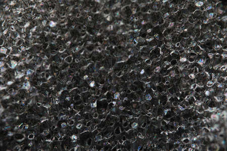 Material for elasticizing products and insulation. Elastic fine mesh structure. Softening and...