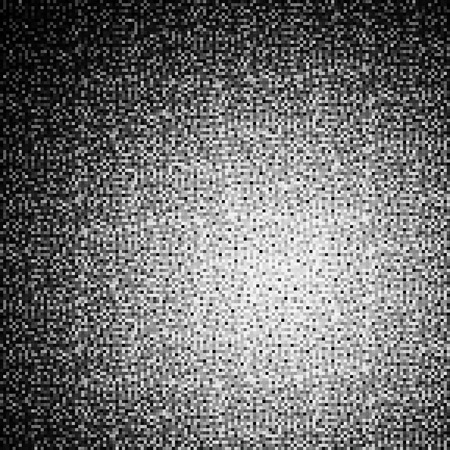 Abstract square mosaic in blur (digital background in green and black tones)の写真素材