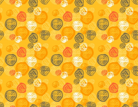Seamless pattern of simple geometry. Retro-style illustrationのイラスト素材