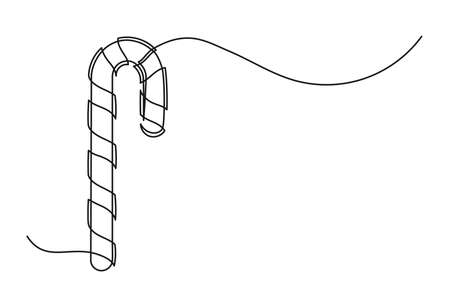 Seamless pattern with a Christmas theme isolated on a blue background. Flat style. Vector illustrationのイラスト素材