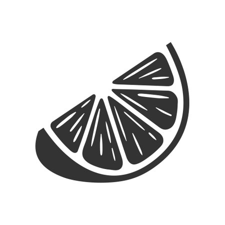 Lemon icons isolated on white background. simple style. vector illustrationのイラスト素材