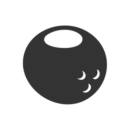 Vintage coconut icon isolated on white background. vector illustrationのイラスト素材