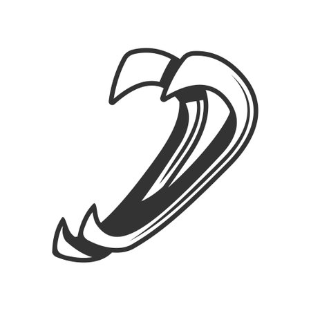 Vintage bell pepper isolated on white background. Bell pepper retro style. vector illustrationのイラスト素材