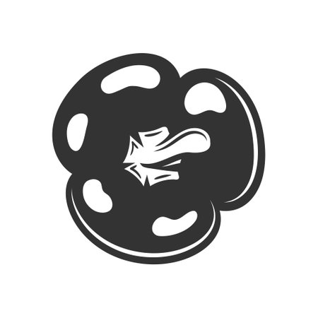 Vintage bell pepper isolated on white background. Bell pepper retro style. vector illustrationのイラスト素材