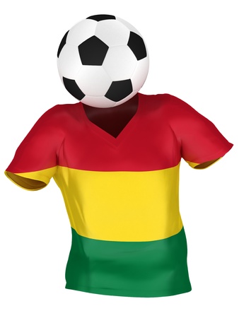 National Soccer Team of Bolivia | All Teams Collection |  Isolatedの写真素材