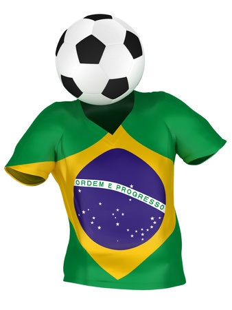 National Soccer Team of Brazil | All Teams Collection |  Isolatedの写真素材