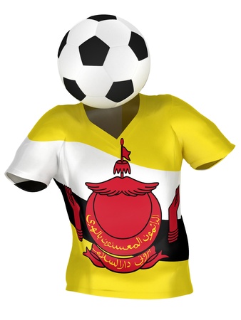 National Soccer Team of Brunei | All Teams Collection |  Isolatedの写真素材