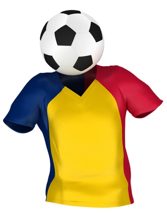 National Soccer Team of Chad | All Teams Collection |  Isolatedの写真素材