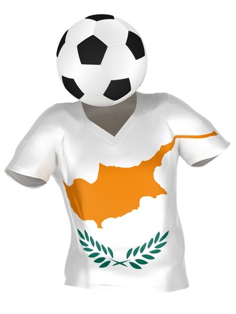 National Soccer Team of Cyprus | All Teams Collection |  Isolatedの写真素材
