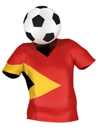 National Soccer Team of East Timor | All Teams Collection |  Isolatedの写真素材