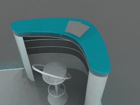 Exhibition Stand Interior/Exterior Sample
