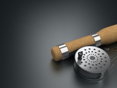 Fly-Fishing Set  | Computer Art 3D Seriesの写真素材