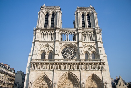 Notre Dame de Parisの写真素材