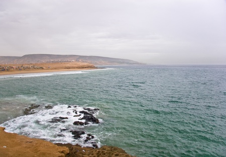 Atlantic ocean - Moroccan coastの写真素材