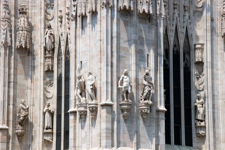 Milan Cathedral - Duomo di Milanoの写真素材