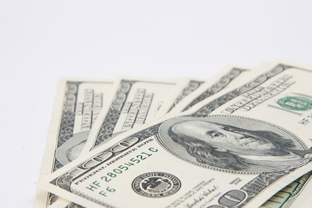 Dollars banknotesの写真素材