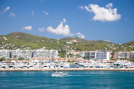 Ibiza Portの写真素材